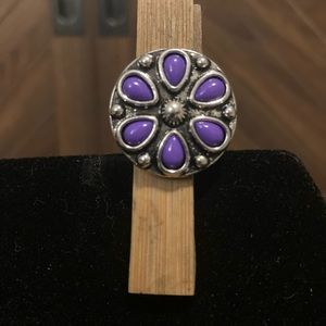 Color Me Calla Lily Purple Ring